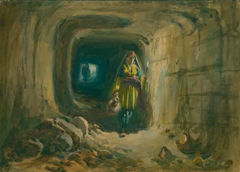 Unterirdischer Gang zur Quelle der Jungfrau, Jerusalem